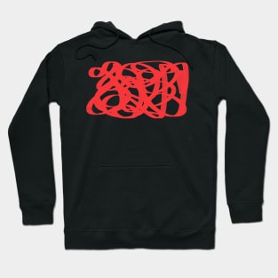 Modern art graffiti loops Hoodie